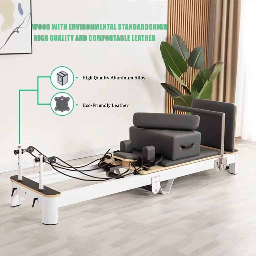 Miracle PLT004 Folding Pilates Reformer Bundle