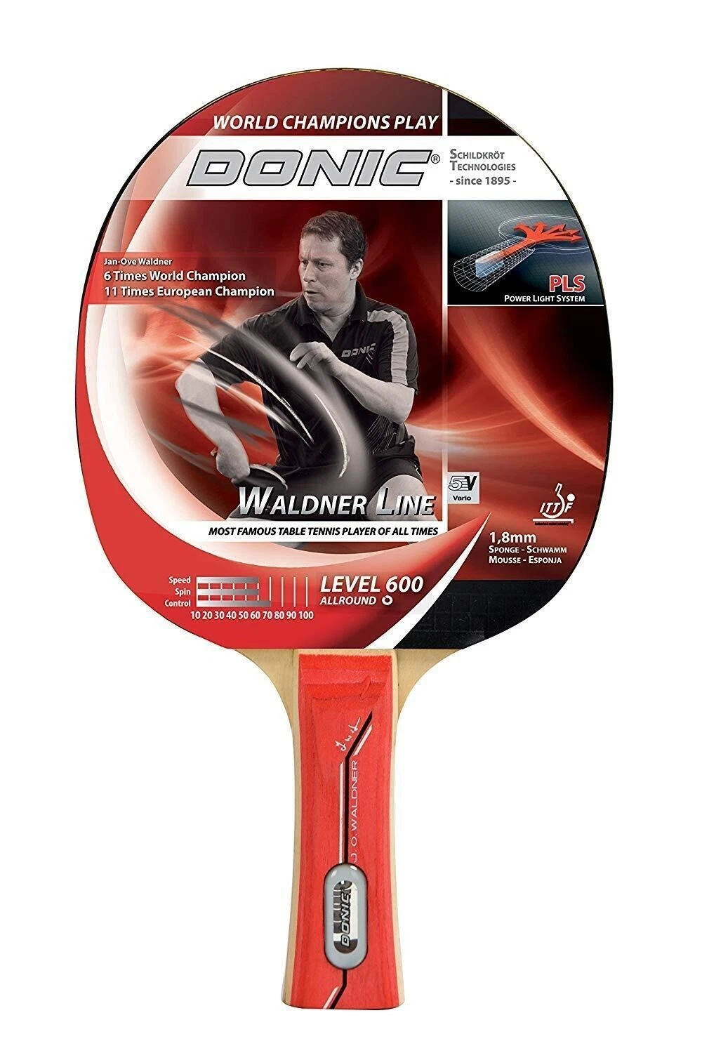 Donic Table Tennis Bat - Model Young Champs 200 to 900