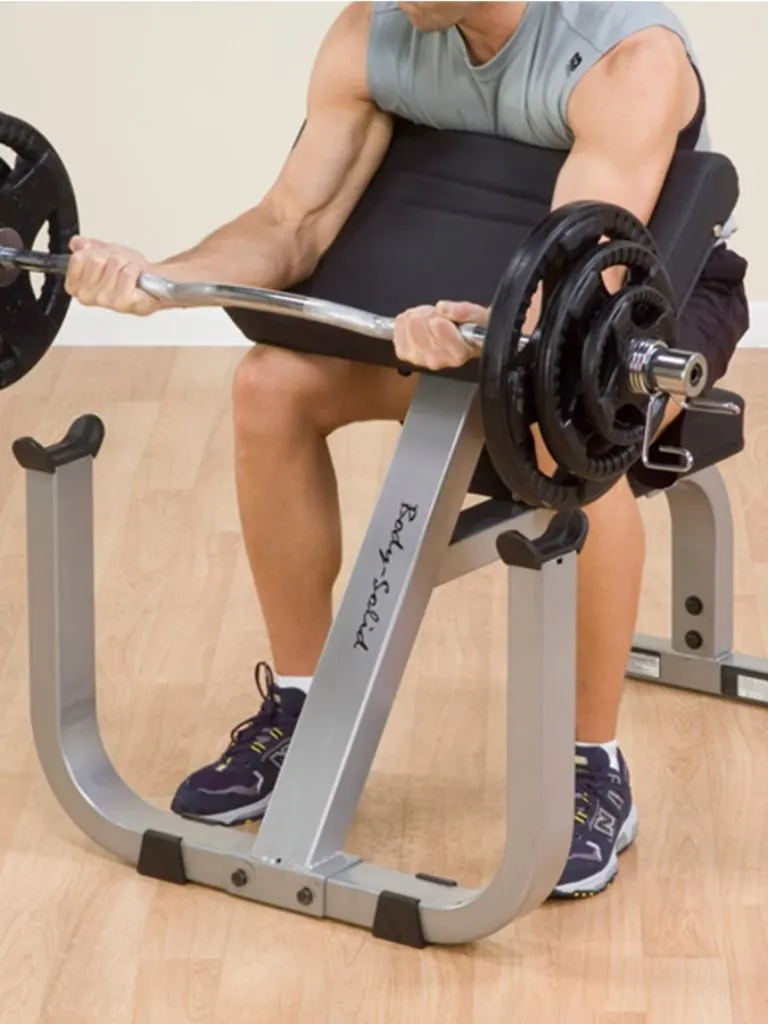 Body Solid GPCB329 Preacher Curl Bench