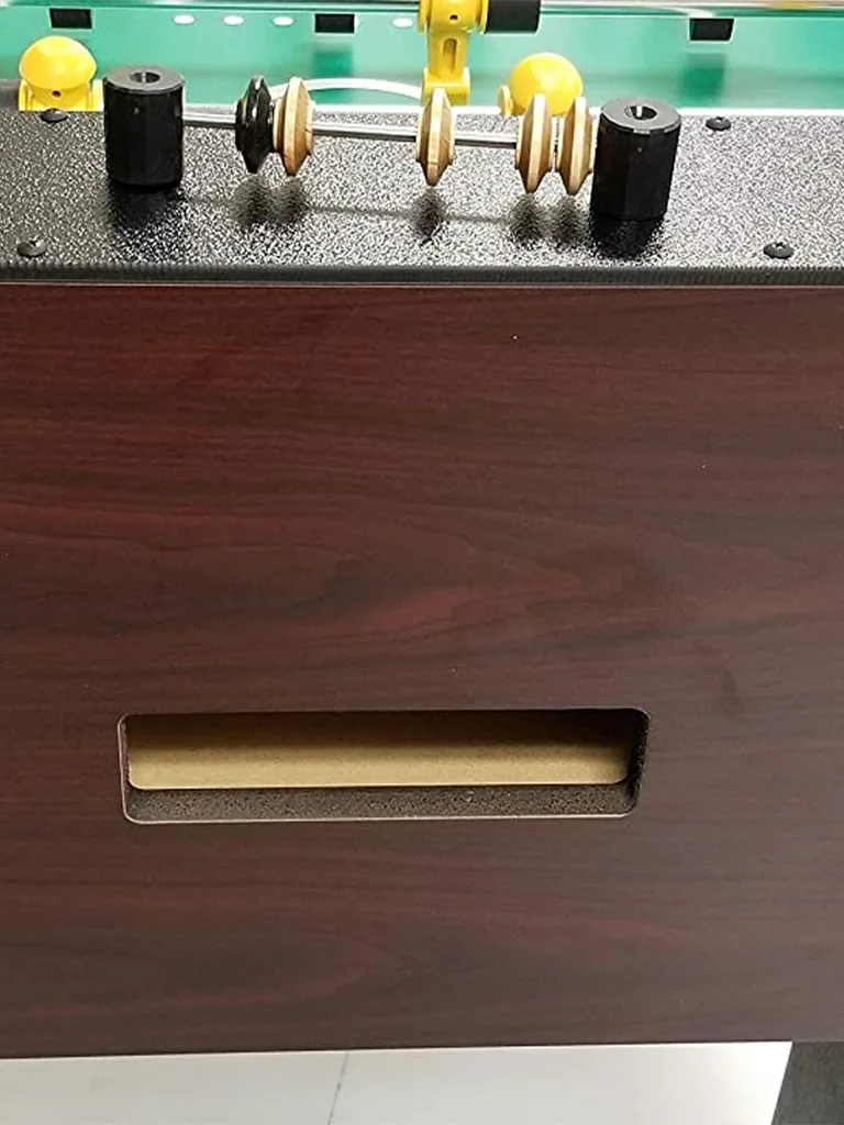 Tornado Commercial Sport Foosball Table, Tournament Quality, Dark Wood