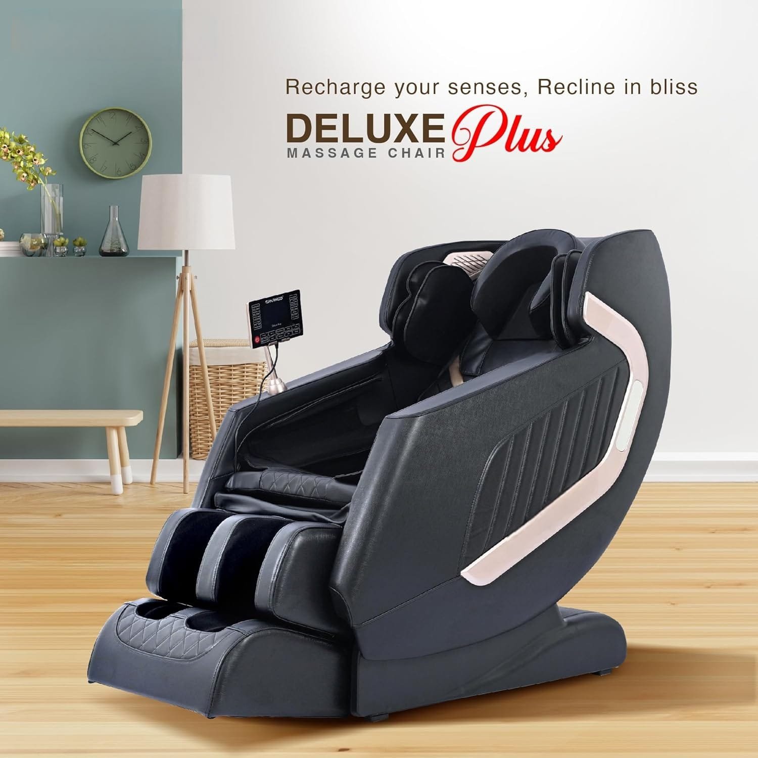 Miracle Fitness Deluxe Plus Full Body Massage Chair Zero Gravity LCD Display