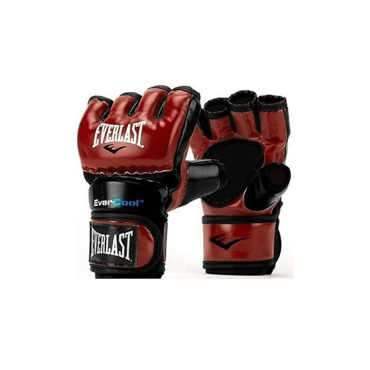 Everlast M/L Everstrike Training Gloves, Red/Black