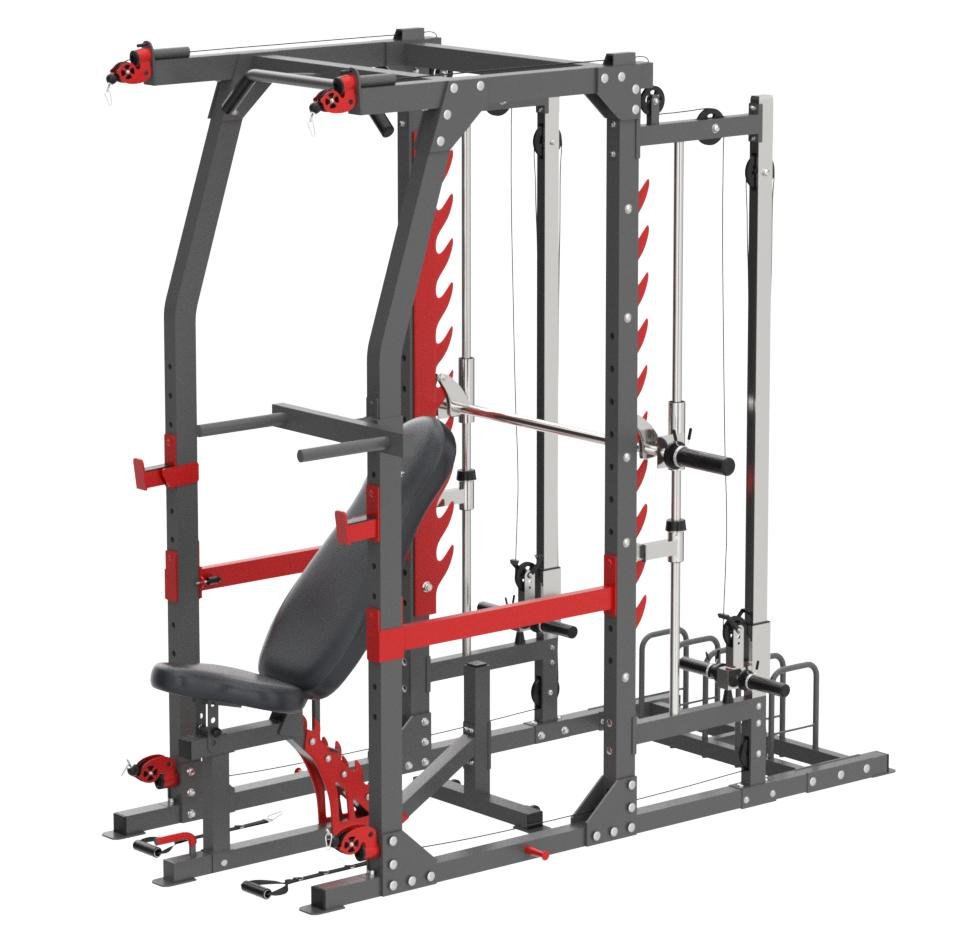 Marcy Pro Smith Machine Home Gym Training System Cage | SM 4903
