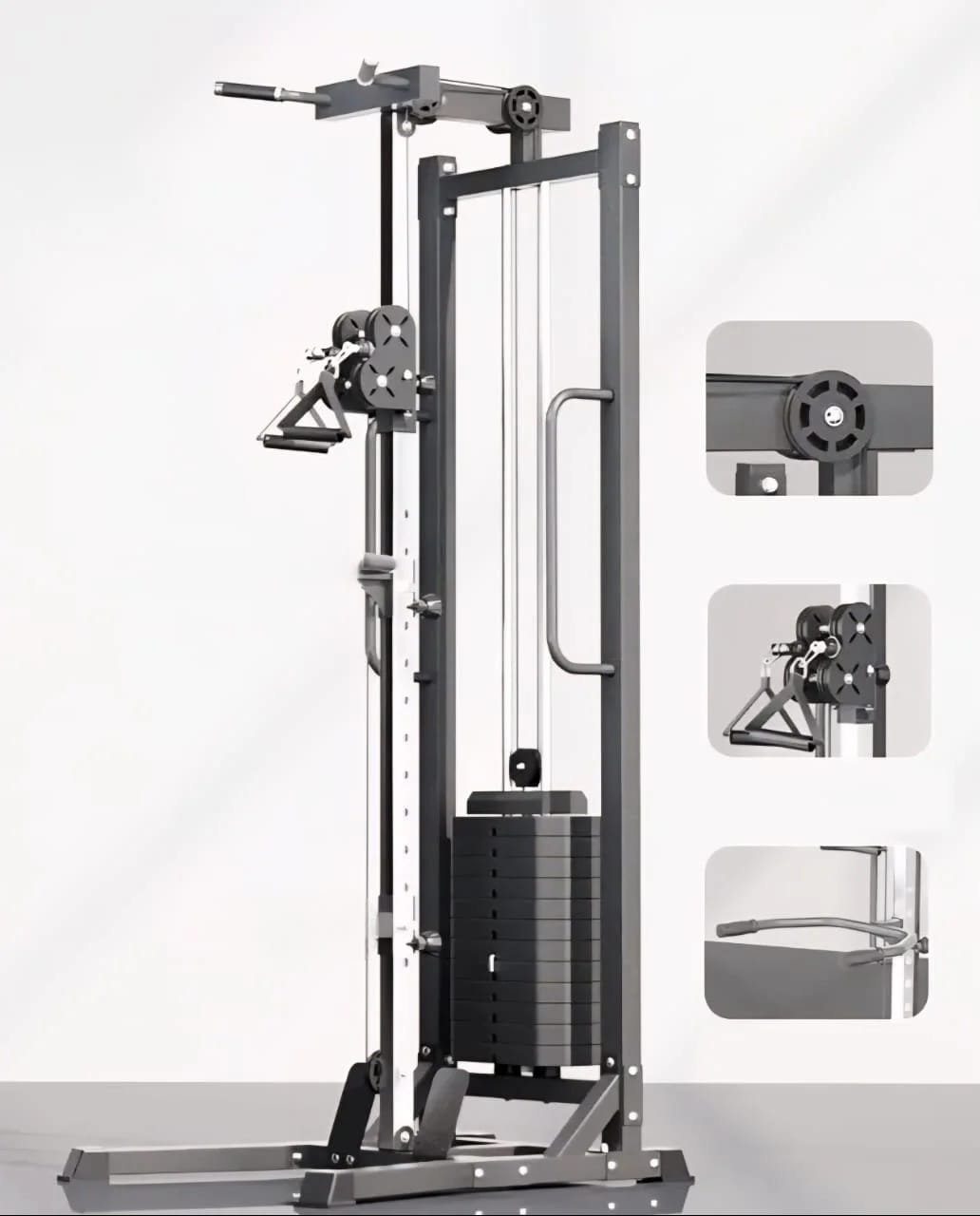 Miracle Fitness Single Side Adjustable Pulley Trainer MR-A5