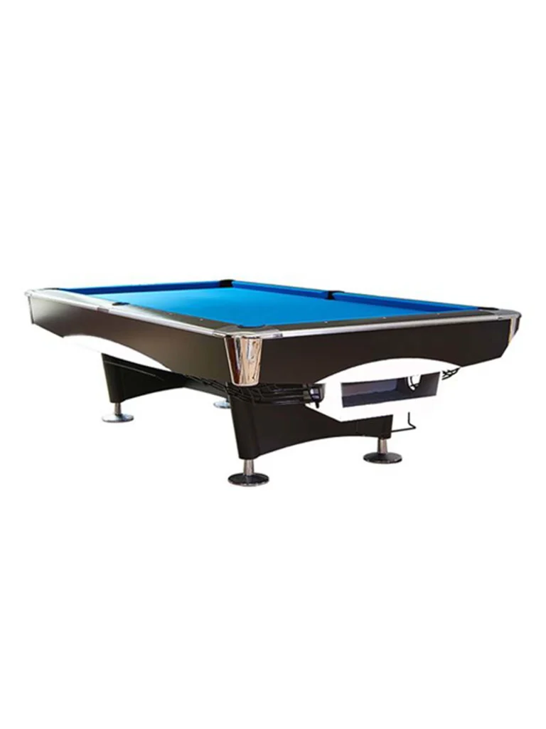 Knightshot Spyder Commercial Pool Table| Black Finish|8 FT