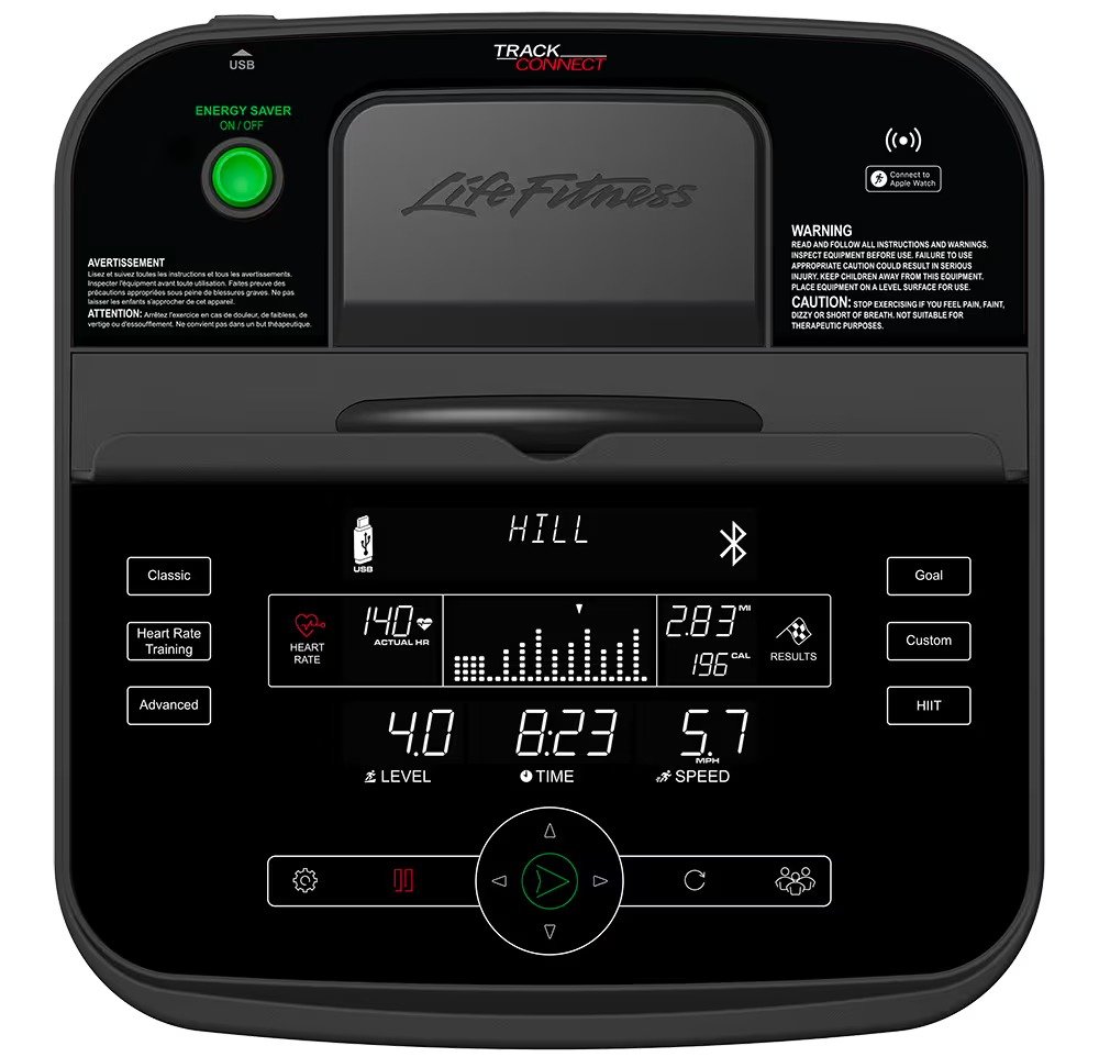 Life Fitness RS3 Recumbent Bike, Base +Track Console