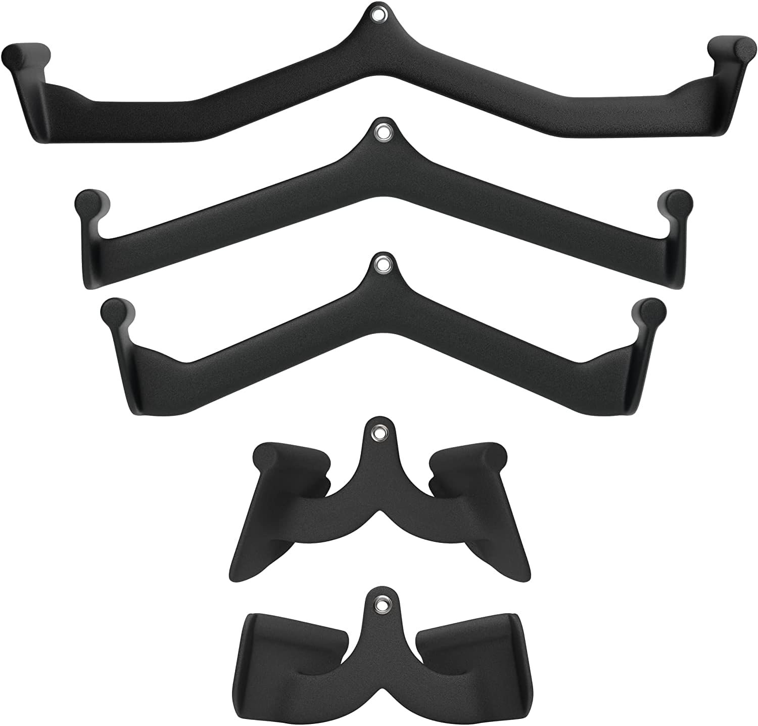 Miracle Fitness Lat Pulldown Cable Attachment Set 5pcs- C001