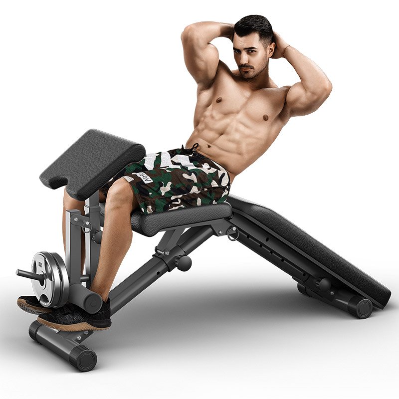 Miracle Fitness Adjustable Bench with Leg Extension